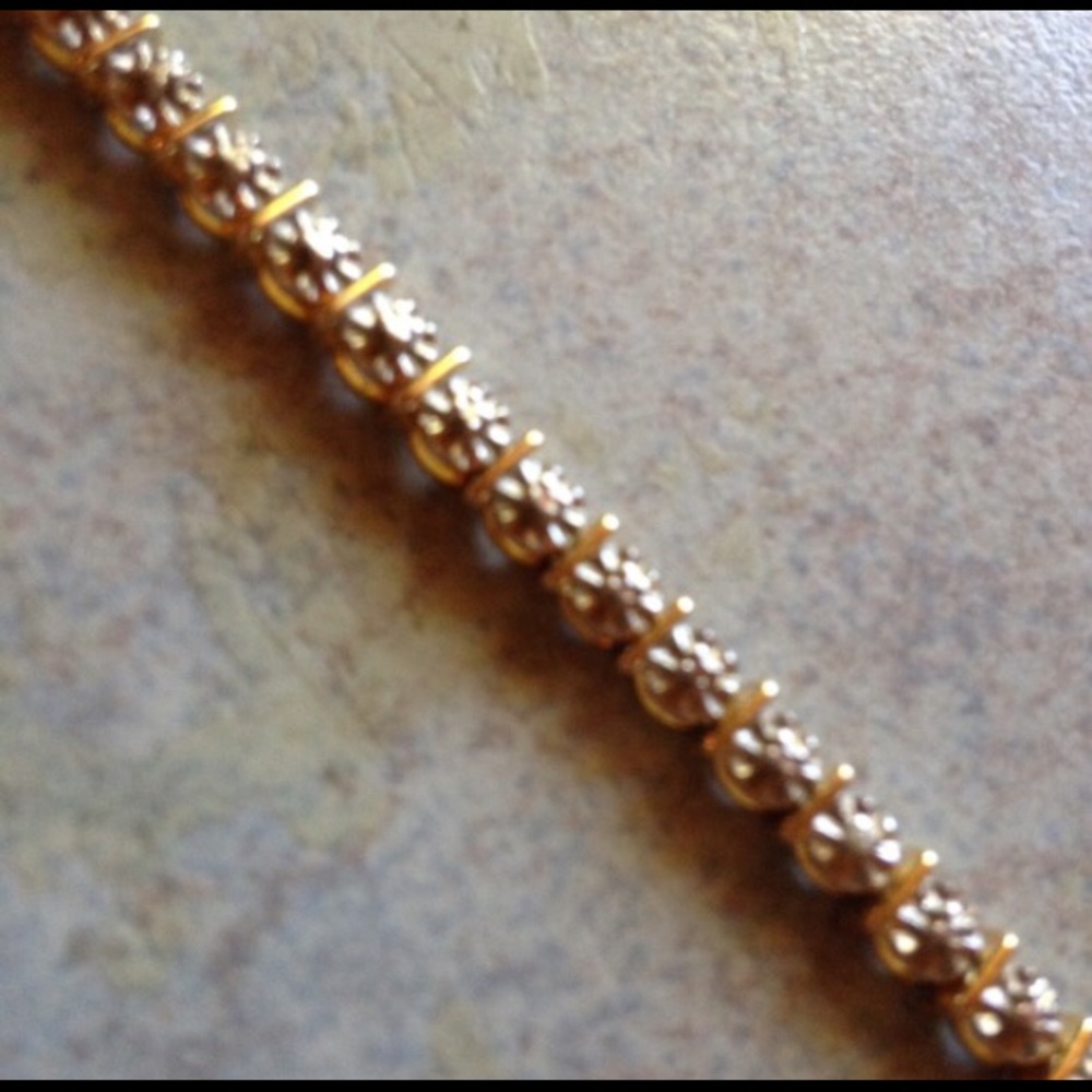 🟢Faux “Diamond” Tennis Bracelet